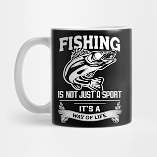 Fishing, it's not just a sport Mug